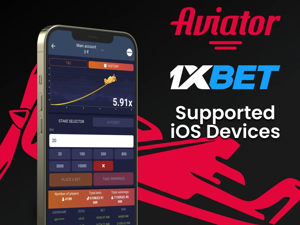 Aviator at 1xBet gives